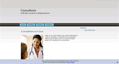 Desktop Screenshot of consultorioenlinea.telemw.com
