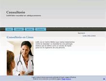 Tablet Screenshot of consultorioenlinea.telemw.com