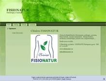 Tablet Screenshot of fisionatur.telemw.com